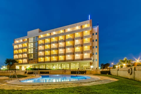 Front of property - evening/night