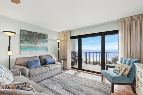 Living Room with Gulf Views