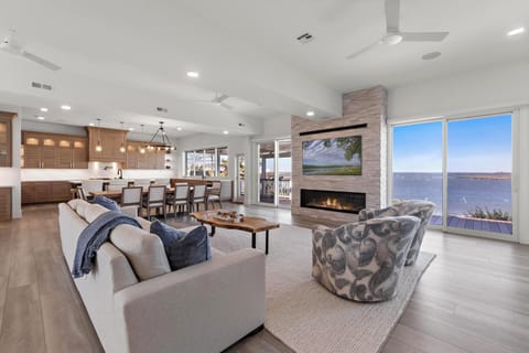 living room - main house 