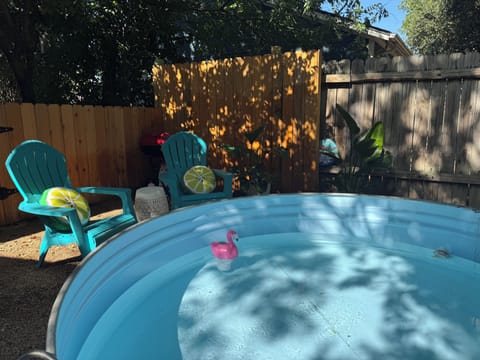 Cowboy Pool and BBQ grill for steaks & relaxing