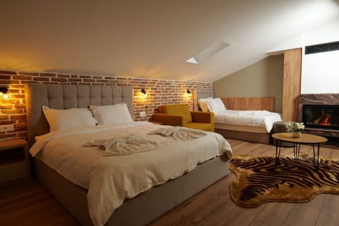 Comfort Suite, Balcony, Park View | Iron/ironing board, free WiFi