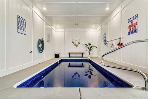 Lykke Lodge's private heated indoor pool