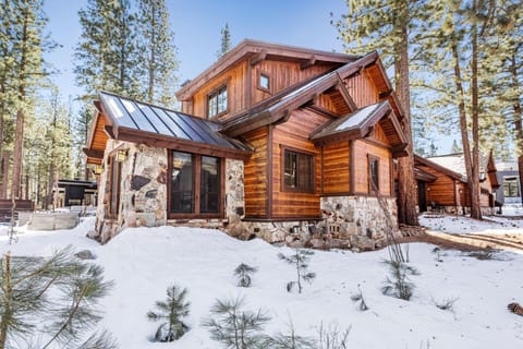 Architecture, Building, House, Cabin, Log Cabin