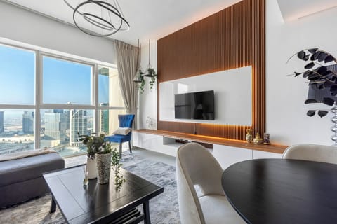 Classic Apartment | Living area | 50-inch Smart TV with digital channels