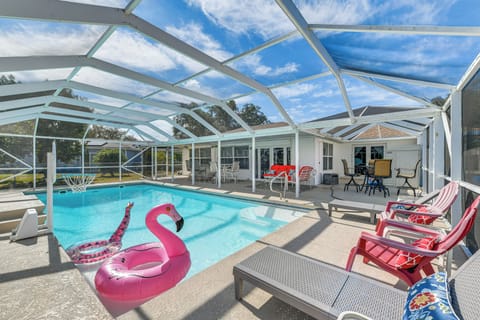 North Port Vacation Rental | 4BR | 2BA | 2,000 Sq Ft | 1 Step Required