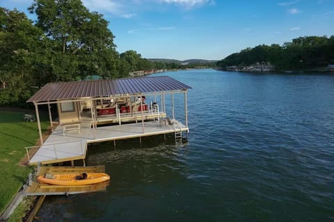 Fish, kayak, and unwind from your private dock