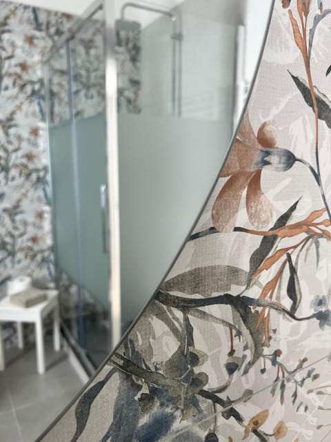 Family Apartment, 1 Double Bed with Sofa bed, Kitchen, Mountain View | Bathroom | Hair dryer, bidet, soap, shampoo