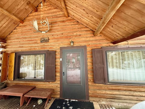 This historic cabin was one of the firsts to be built on the island.