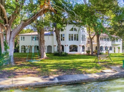 back of house leading to lake