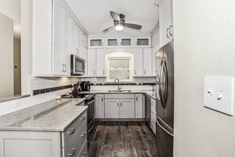 Updated stainless steel appliances