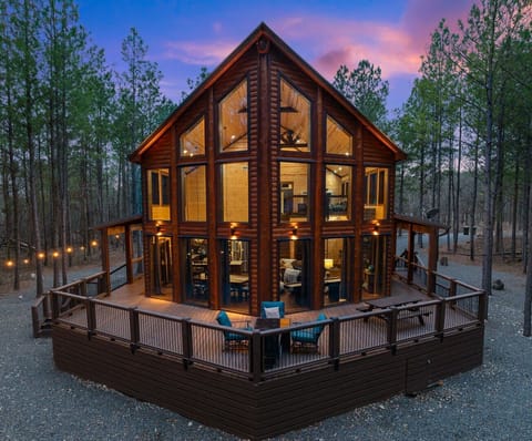 Back side of cabin