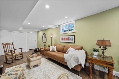 The perfect spot to lounge, read, or enjoy a movie after a day at Cobourg Beach!