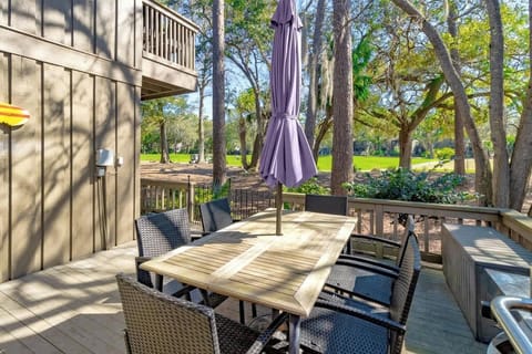 Private Deck with View of the Robert Trent Jones Golf Course