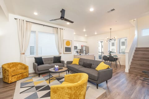 Wow! Look At That Open Living Room Space!