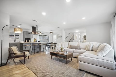 Spacious Living Room Area with plenty of seating space