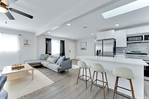 Enjoy our open concept living room / kitchen.