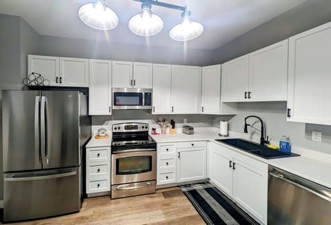 Fully stocked kitchen—just bring groceries and start cooking your favorites.