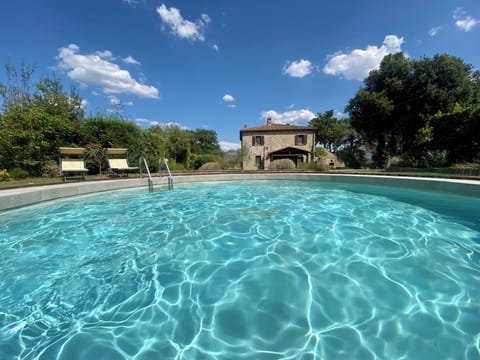 Casale Burcinella from pool