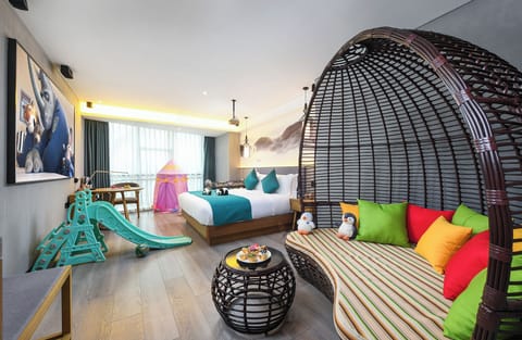Family Double Room, City View | View from room