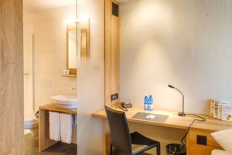 Deluxe Double Room, Garden View | Premium bedding, desk, laptop workspace, soundproofing