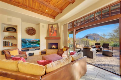 Living Room | Rocks 103 in North Scottsdale, AZ by Luxus Vacation Properties