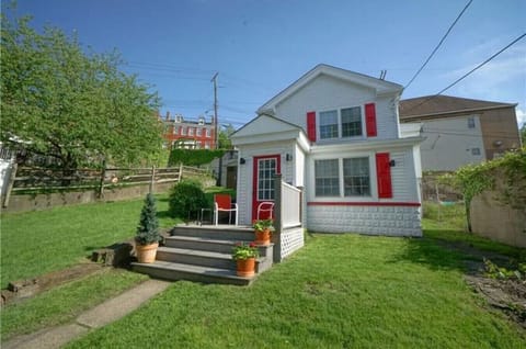 Front of the house.