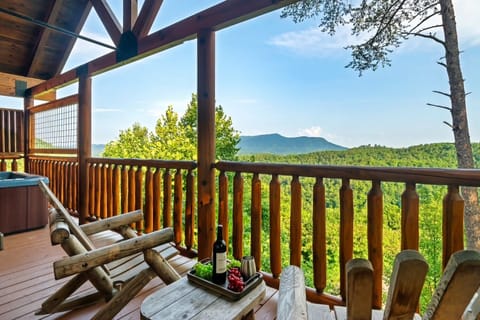 Breathtaking views from the private porch.