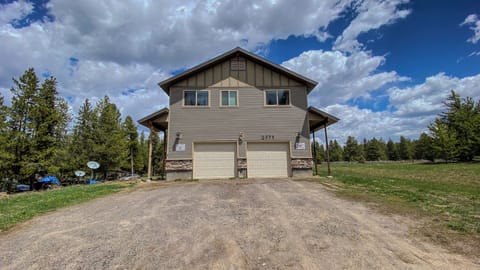“Main home” entrance on right and “apartment” entrance on left 