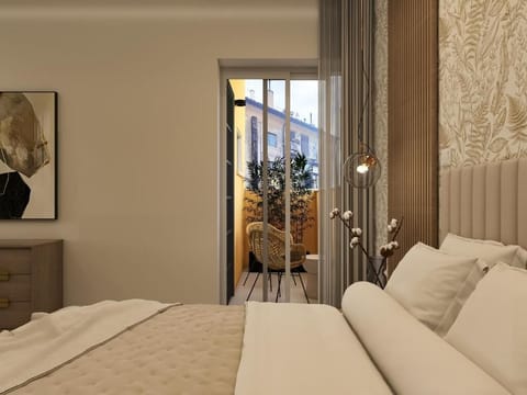 Luxury Suite, Private Bathroom, City View | Minibar, desk, laptop workspace, blackout drapes