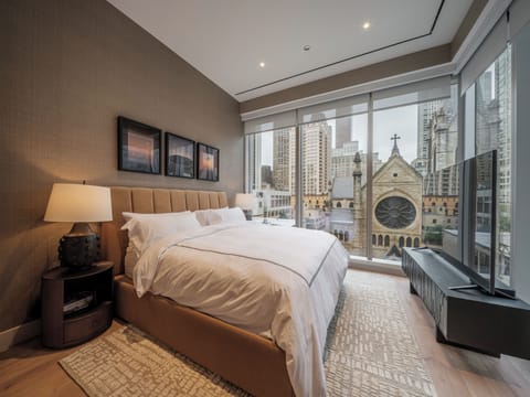 Suite, City View | Premium bedding, pillowtop beds, in-room safe, desk