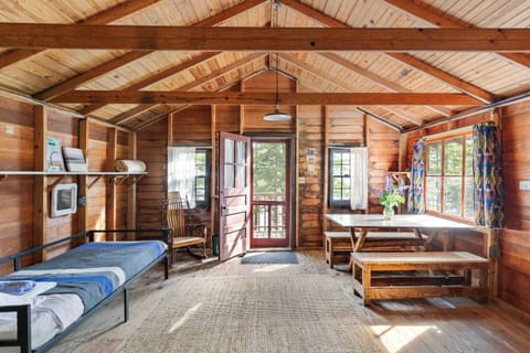 Sleeping Cabin 1 Interior - 1 Twin (pictured) + 1 King
