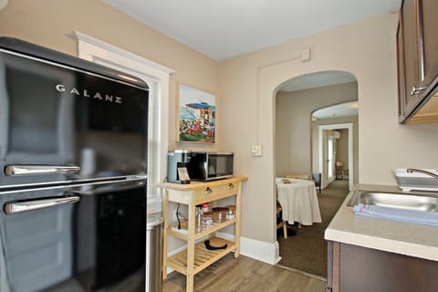 Kitchenette set-up in suite 1 (no stove)