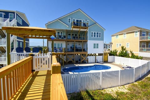 Rear Exterior and Pool