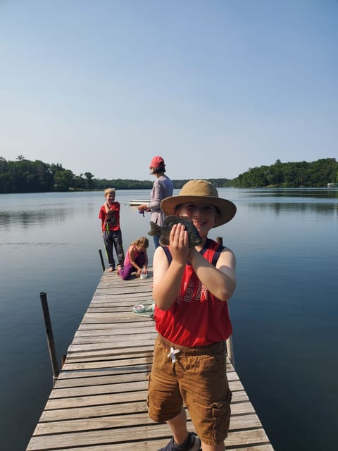 Big sunfish caught off the dock