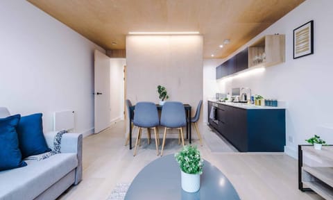 A stylish dining room perfect for meals, gatherings, and memorable moments