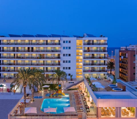 Front of property - evening/night