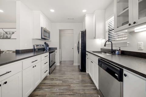 When you're not enjoying Fayetteville's local food scene, our kitchen is fully stocked with everything you need to create your favorite homemade meals or baked goods.