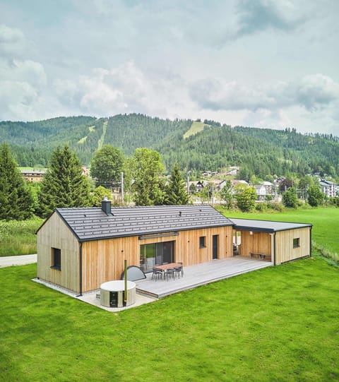 Comfort Chalet, 2 Bedrooms, Jetted Tub, Mountain View | Terrace/patio