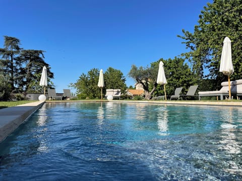 Seasonal outdoor pool