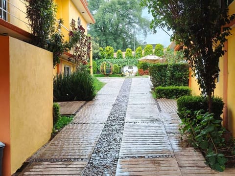 Family Studio Suite, Patio, City View | Property grounds
