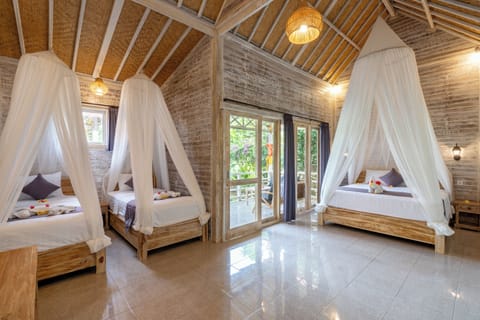 Family Triple Room, Garden View | Free WiFi