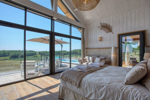 Deluxe Cottage, Private Pool, Valley View | 1 bedroom, Frette Italian sheets, premium bedding, pillowtop beds