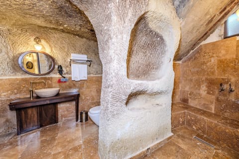 Suite, Private Bathroom | Bathroom | Shower, hair dryer, slippers, heated floors