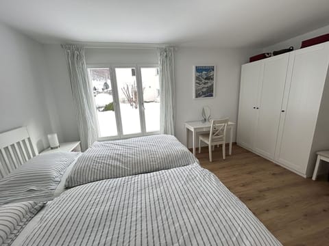 Furniture, Bed, Interior Design, Bedroom, Bedding, Bed Sheet, Floor, Wood, Flooring, Linens