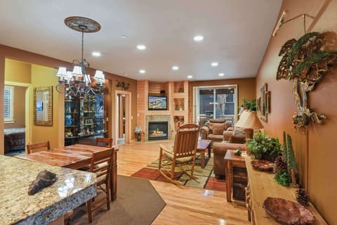 Enjoy time with friends and family in the open living space