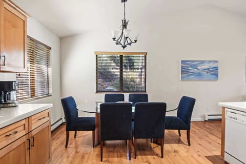 Dining table with seating for 6