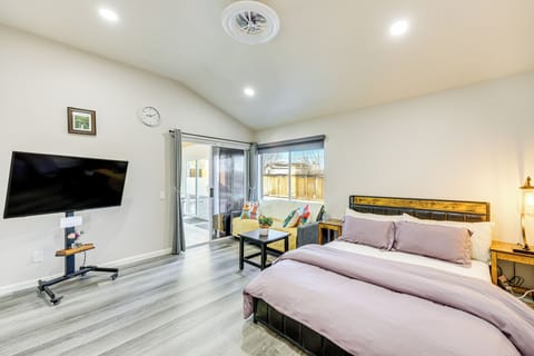 Victorville Vacation Rental | Studio | 1BA | 825 Sq Ft | 1 Step to Enter