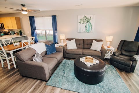 Living Room with Sofa Bed