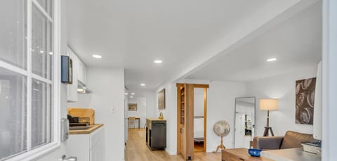 Step into a bright, cozy retreat perfect for relaxing after a day of exploring the city.