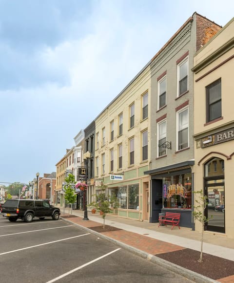 Front of the building